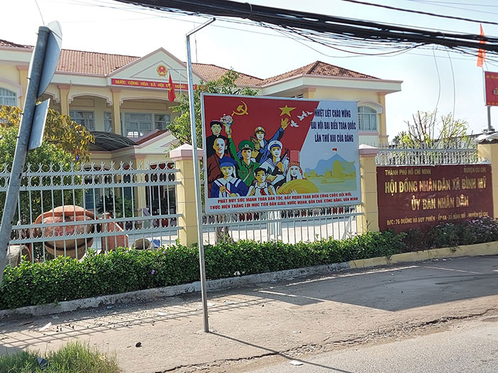 Công trình làm biển quảng cáo cho khách trong tháng 7.2020